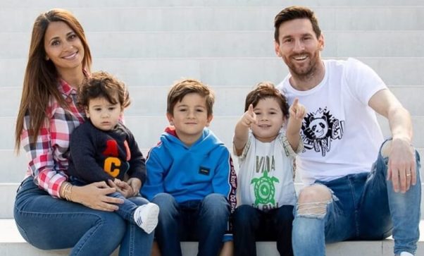 Lionel Messi có một gia đình hạnh phúc và đầy viên mãn 